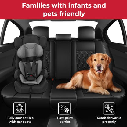 Seat Covers Full Setfor Nissan Rogue 2009 (#067 Black / 25.Rogue-5 Seat Covers Full Set)