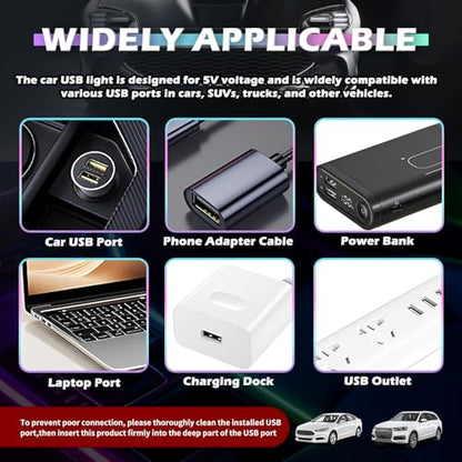 Mini USB LED Lights for Car