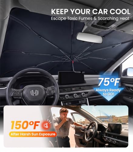 Windshield Sun Shade Umbrella (Honda CR-V 2000-2026)