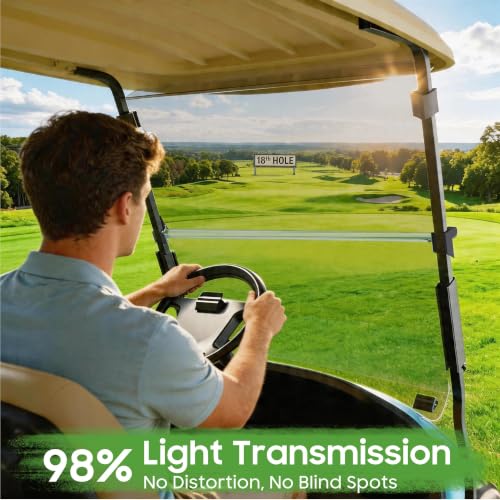 Golf Cart Windshield for Club Car Precedent (Tinted)