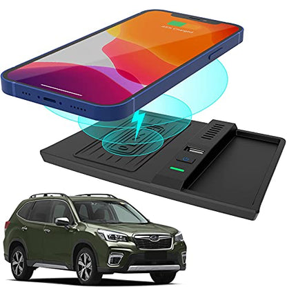 Wireless Charger for Subaru Forester 2019