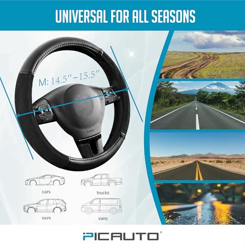 Steering Wheel Cover (Black)