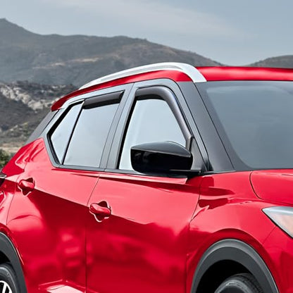 in Channel Extra Durable Rain Guards for Nissan Kicks 2018 (For Kicks 18-24)
