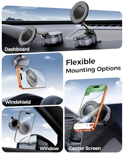 Car Phone Holder for MagSafe (Holder Gray)