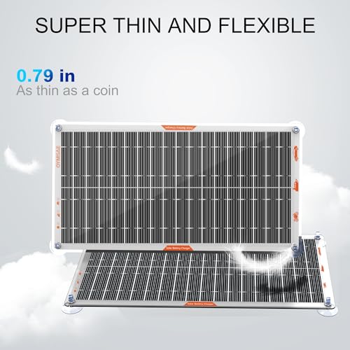 White Portable 10W 12V Solar Car Battery Charger Maintainer (10W)