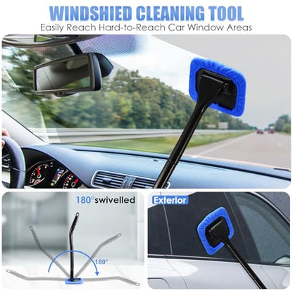 Car Cleaning Kit (Blue / 17PCS)