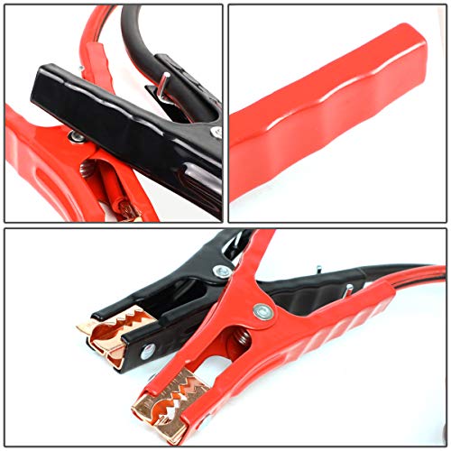 Heavy Duty 16Ft 6Gauge Booster Cable Power Jumper 400AMP Emergency Battery Start Car (16Ft / 6 Gauge)