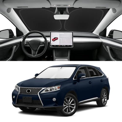Custom Fit Windshield Sun Shade for Lexus RX 2010 (for 2010-2015 Lexus RX)