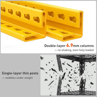 Orange Garage Shelving 3 (Yellow)