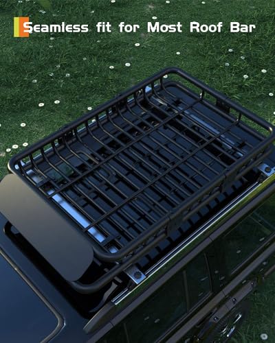 46 in x 36 in Universal Roof Rack Carrier Basket (Classical / 46'' Roof Basket)