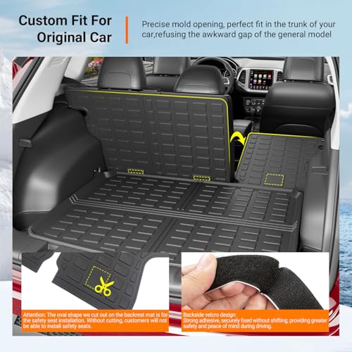 Floor Mats Cargo Mat Compatible with 2017