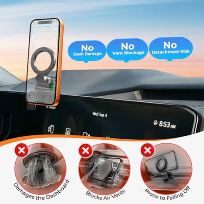 Car Phone Holder for KIA Carnival 2027 2026 2025 (Fit for 2025-2027 Carnival, 12.3-Inch)