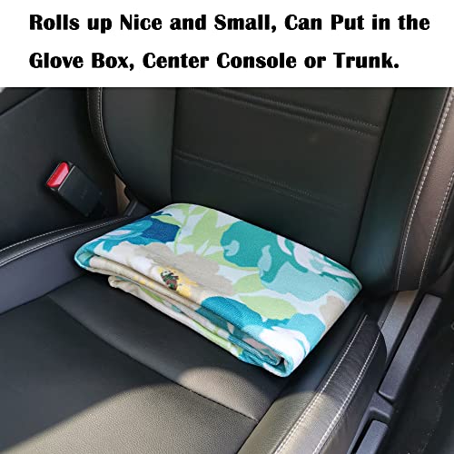 Car Seat Cover Protector Front Seats (1Pcs Front Seat Towel / Chrysanthemum)