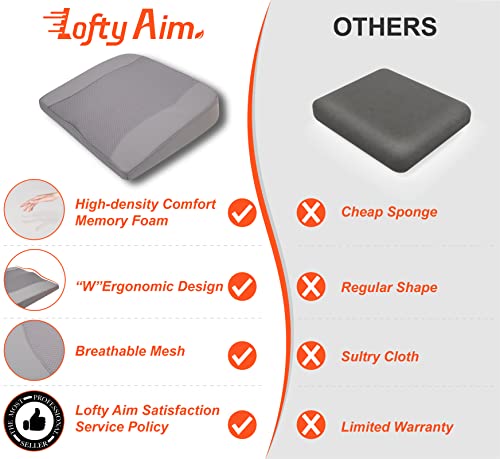 Car Seat Cushion (Gray)