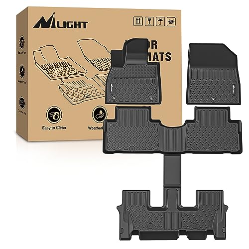 TPE Floor Mats for Hyundai Palisade with Bucket Seats (2020-2025 Hyundai Palisade)