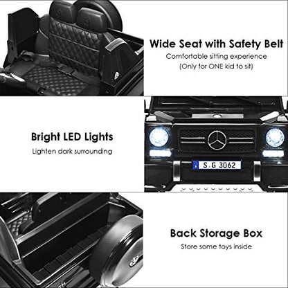 Ride On Truck (Black / Maybach G650)