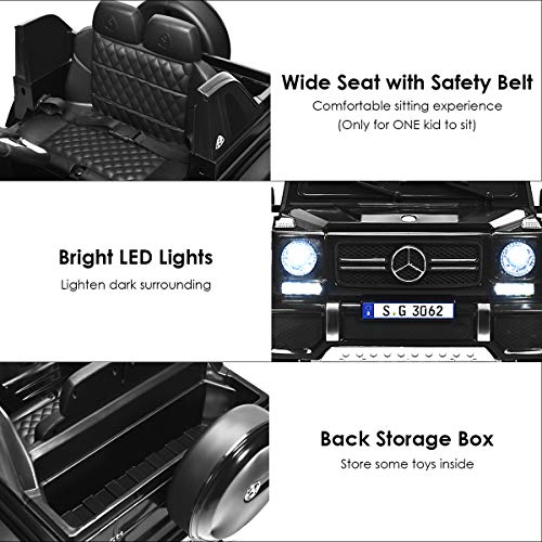 Ride on Car Licensed Mercedes (Black)