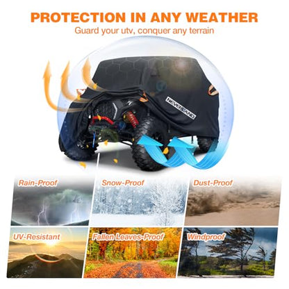 UTV Cover Heavy Duty Waterproof 2 (up to 126"L)