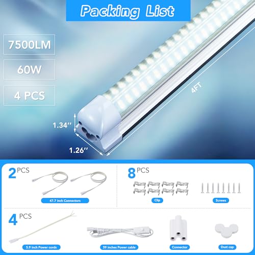 T8 LED Shop Lights