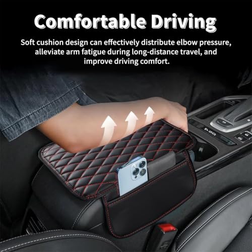 Upgraded Center Console Cover Fit for Buick Lacrosse 01 (Fit for Buick LaCrosse / #001 Redline)