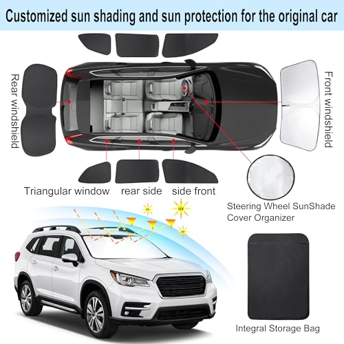 Window Shades for Subaru Ascent Touring 2019 (Subaru Ascent Touring 2019-2026)