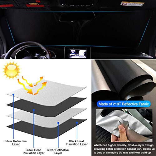 Windshield Sun Shade for Subaru Forester 2014 (FOR | Subaru Forester 2014-2018)