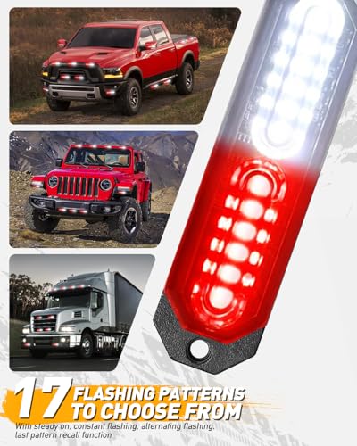 1200T Emergency Strobe Grille Lights (Red/White)