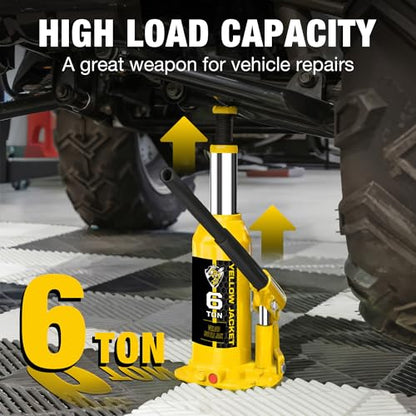 6 Ton Muti Directional Welded Bottle Jack (yellow / 6 ton muti-directional)