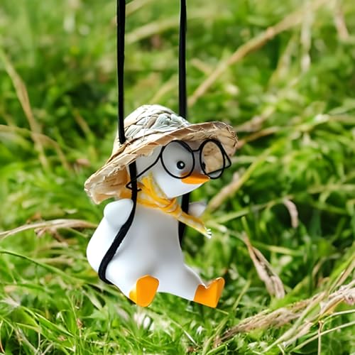Swinging Duck Car Hanging Ornament (M)