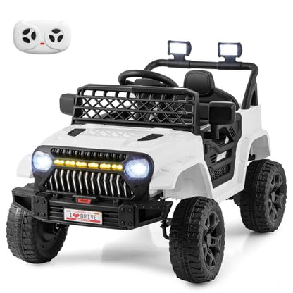 Kids Ride On Truck (White / 37" × 24.5" × 25.5'')