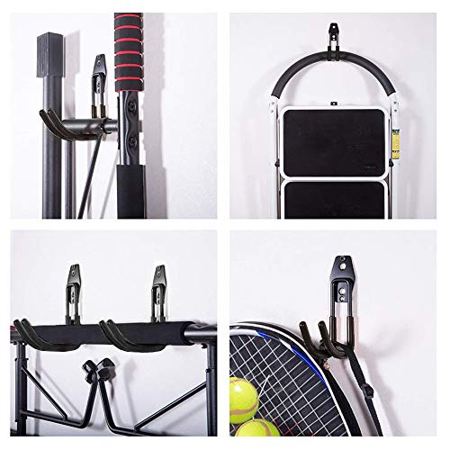 Garage Storage Utility Hooks (Type-2-Black)