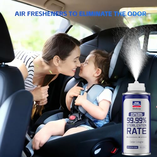 Glodway Car Air Freshener Spray (6 Ounce (Pack of 3) / White)