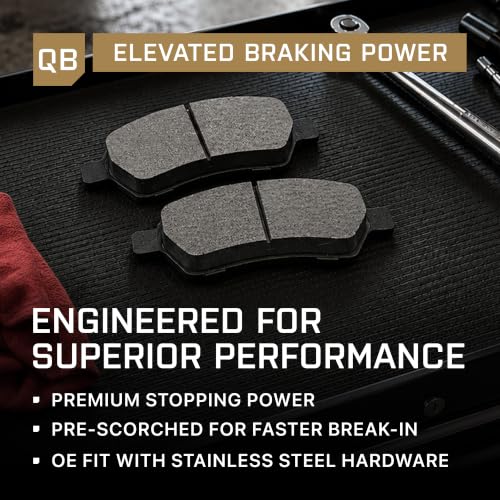Premium Rear Brake Pads for 91 (Semi-Metallic / BP0683-M)