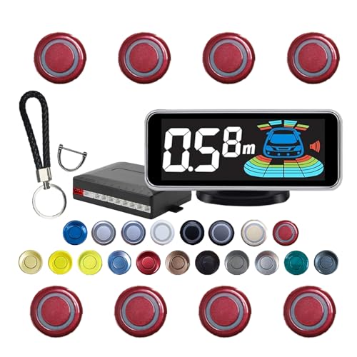 Backup Parktronic System 8 (Red)