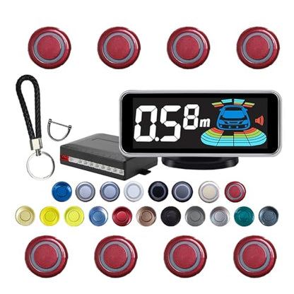 Backup Parktronic System 8 (Red)