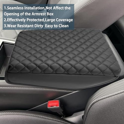 2024 2026 Atlas & Cross Sport Armrest Cover for Volkswagen Atlas (2024+ VW Atlas Thicken)