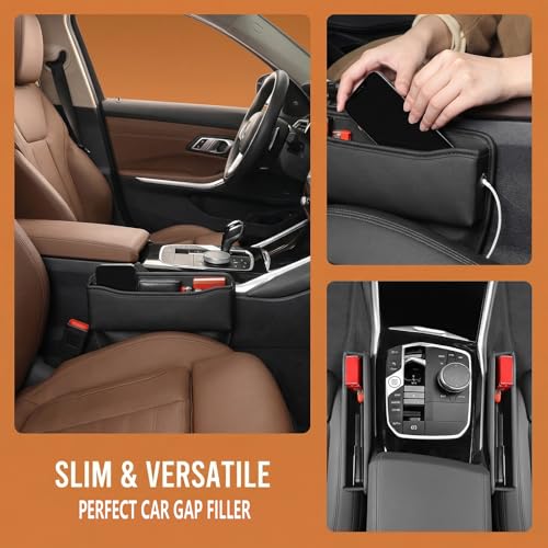 2 PCS Car Seat Gap Filler Organizer