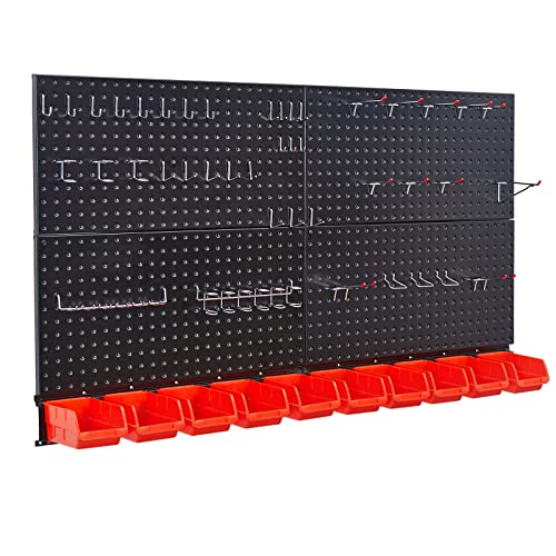 Pegboard Wall Organizer (Black)