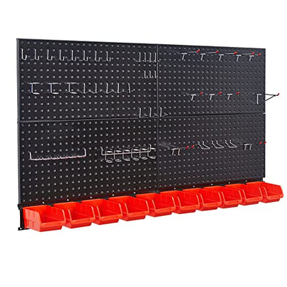 Pegboard Wall Organizer (Black)