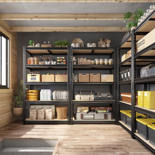 2 Pack Storage Shelves Adjustable and Wobble