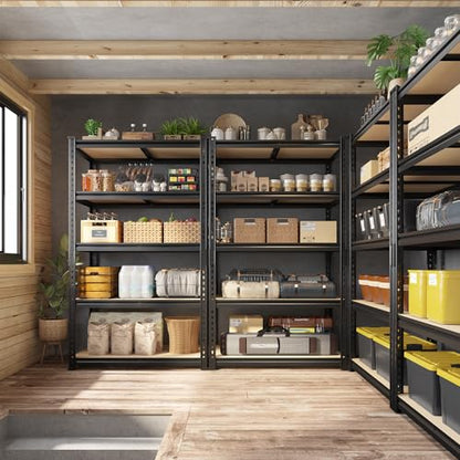 2 Pack Storage Shelves Adjustable and Wobble