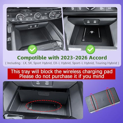 Center Console Drawer Tray for 2023