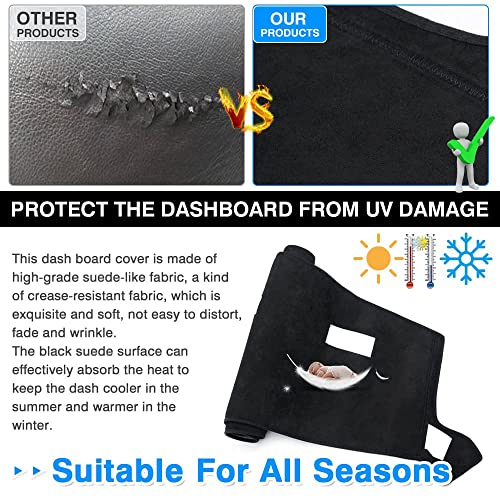 Dashboard Cover Fits for 2002 (68.90*17.72(Dodge Ram 02-05))