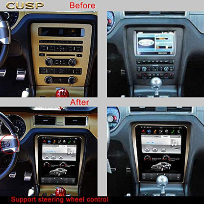 Car Stereo Radio GPS for Ford Mustang 2010 (PX3 Quad core 2G+32G AUTO A/C & Manual A/C)