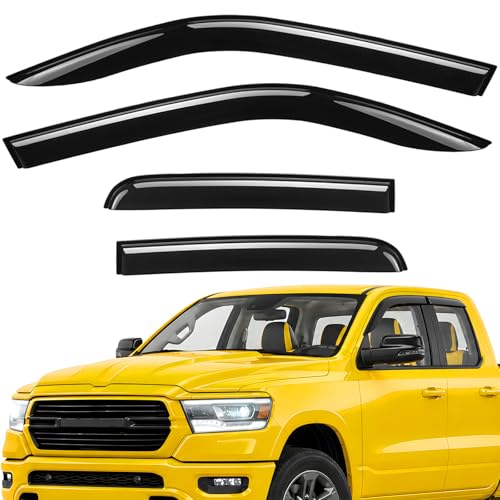 Extra Durable Window Deflectors Tape (For Dodge RAM 19-26 Quad Cab)