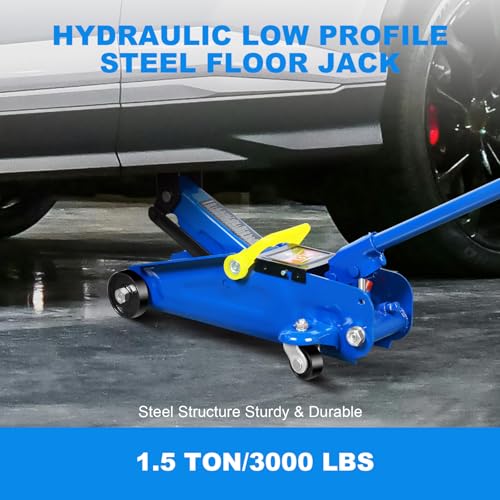 Floor Jack 1.5 Ton (1.5 Ton Sedan / Blue)