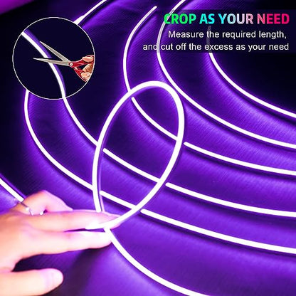 Interior Car LED Strip Lights (RGB color 10 in 1)