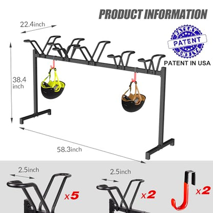 5 Bike Floor Stand (5 Bikes)
