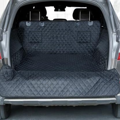 SUV Cargo Liner for Dogs (black - 2 Pockets / L)
