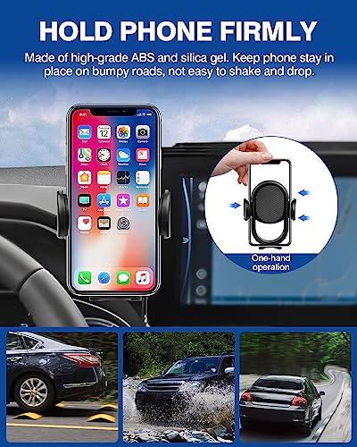Car Phone Holder for Toyota Venza 2021 2022 2023 2024 Accessories Phone Mount 12.3" Screen Cell Phone Automobile Cradles 360 Degree Rotation (Auto-Look / Toyota Venza 2021-2024(12.3-In))